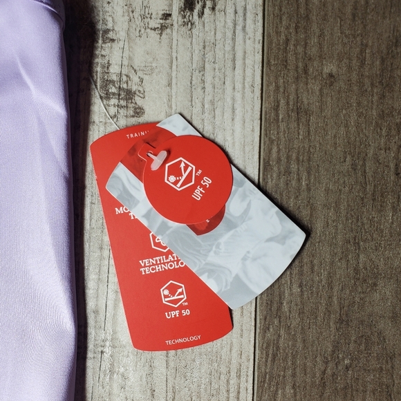 nwt bcg training tech mesh back tank top girls size xl 16 upf 50 purple rose - Picture 5 of 15